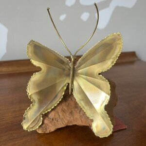 Vintage Brass Butterfly Sculpture Decor The Metal Man Tucson, Arizona Al Speert